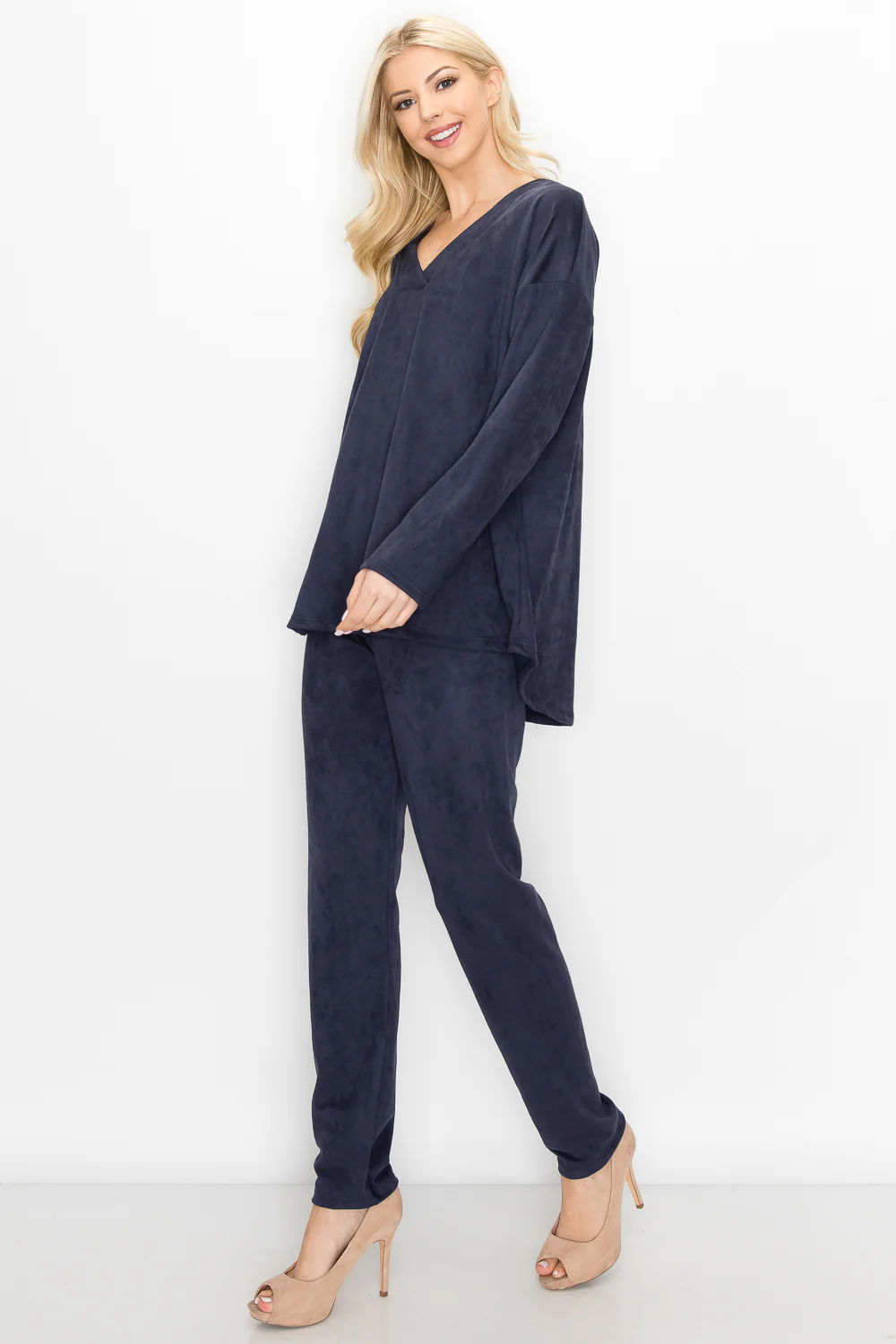 Andrea Stretch Suede Top - Image 18