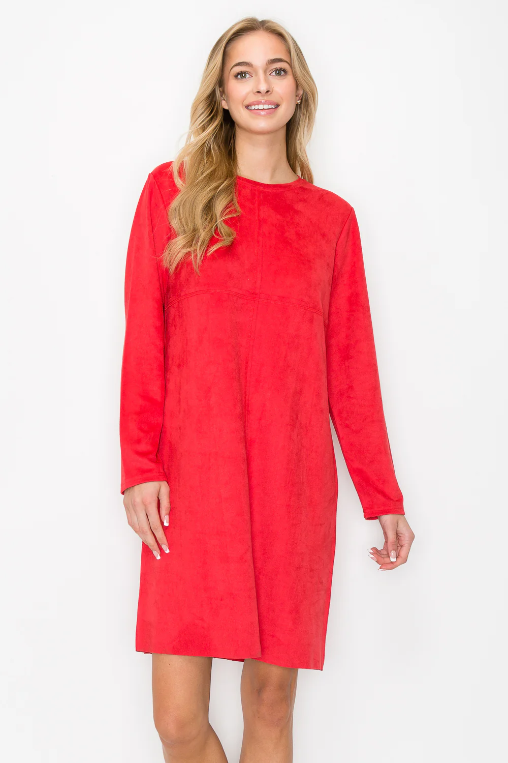 Aurora Suede Round Neck with NO Pockets - Image 19