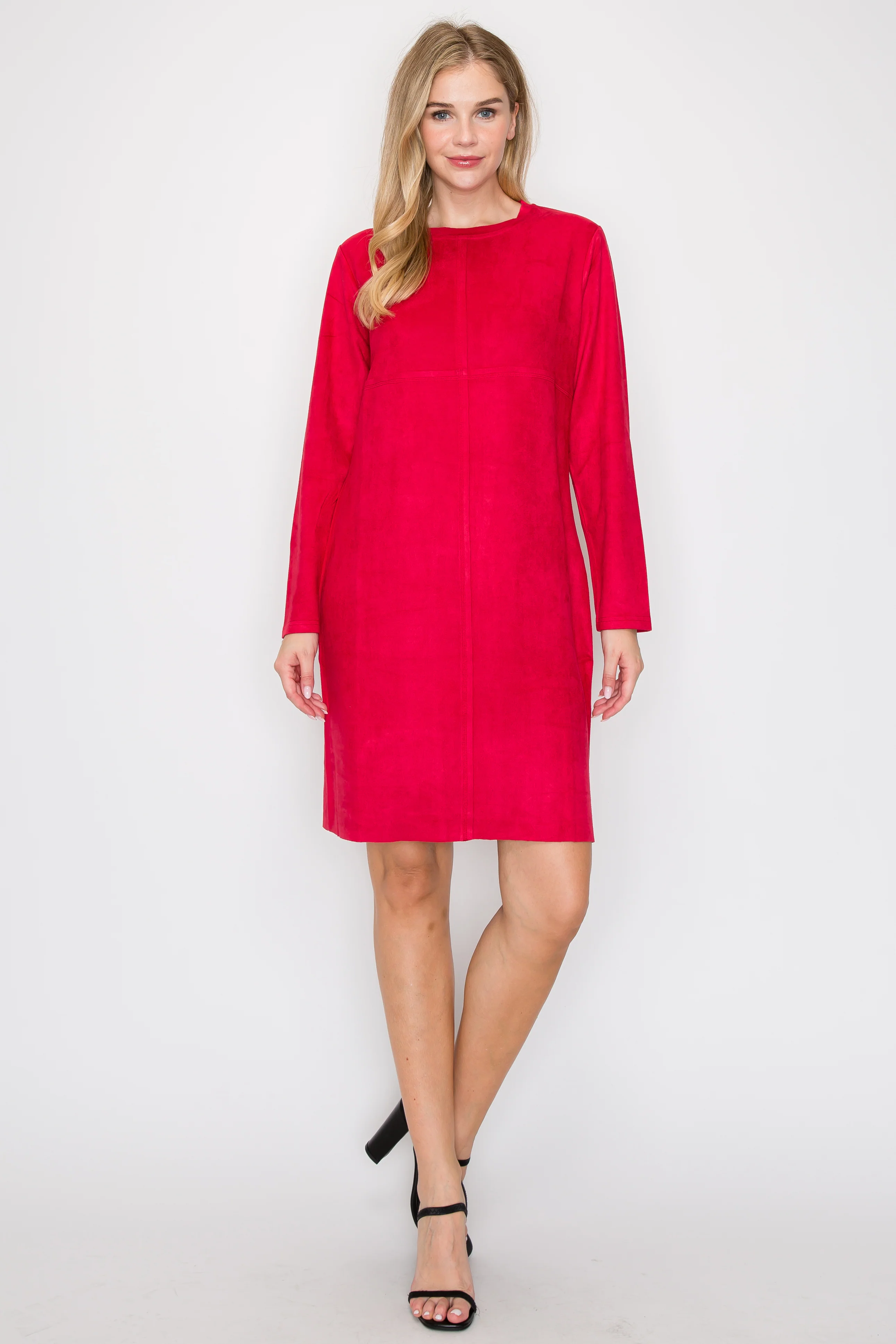 Aurora Suede Round Neck with NO Pockets - Image 20