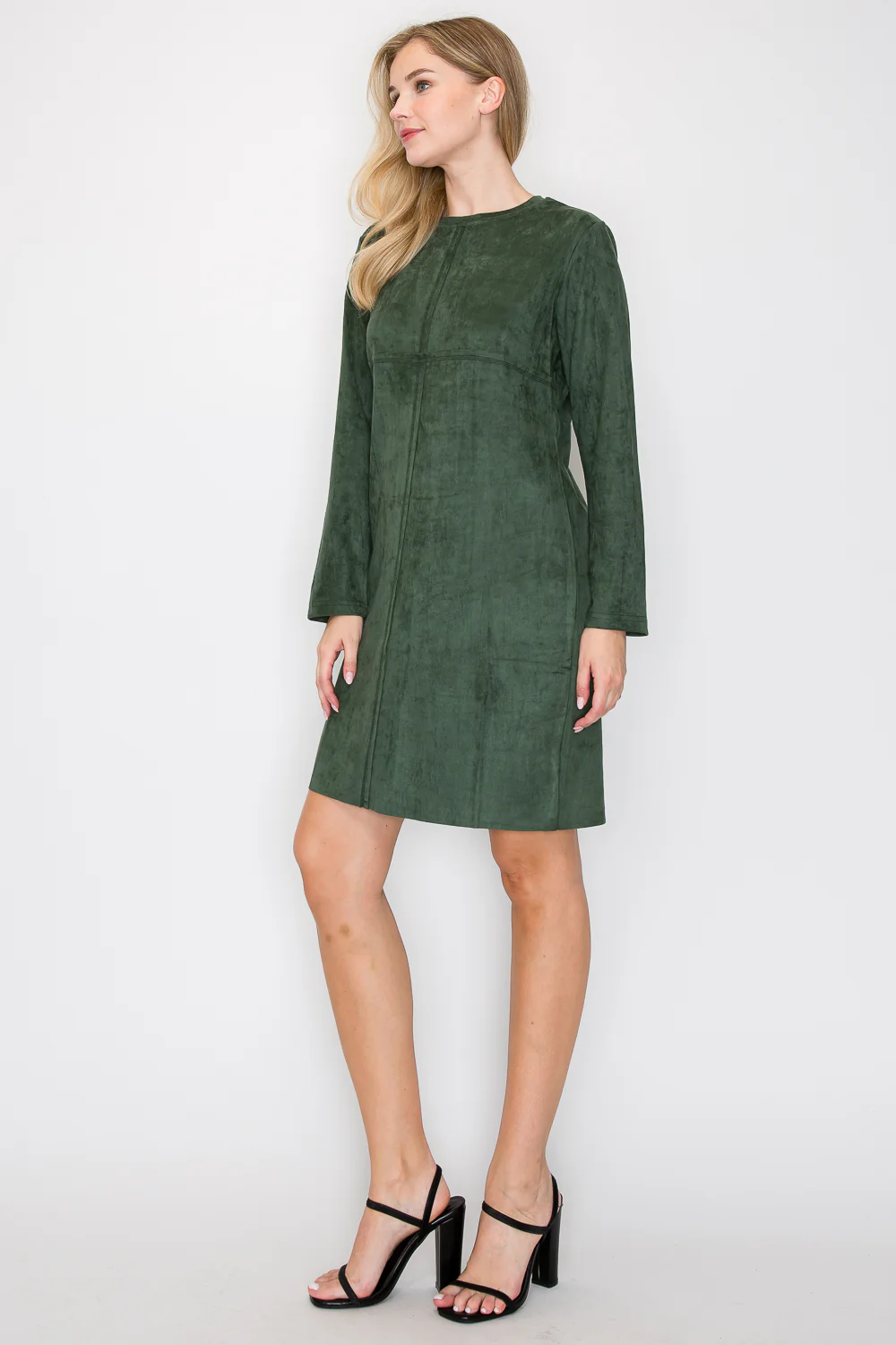 Aurora Suede Round Neck with NO Pockets - Image 29