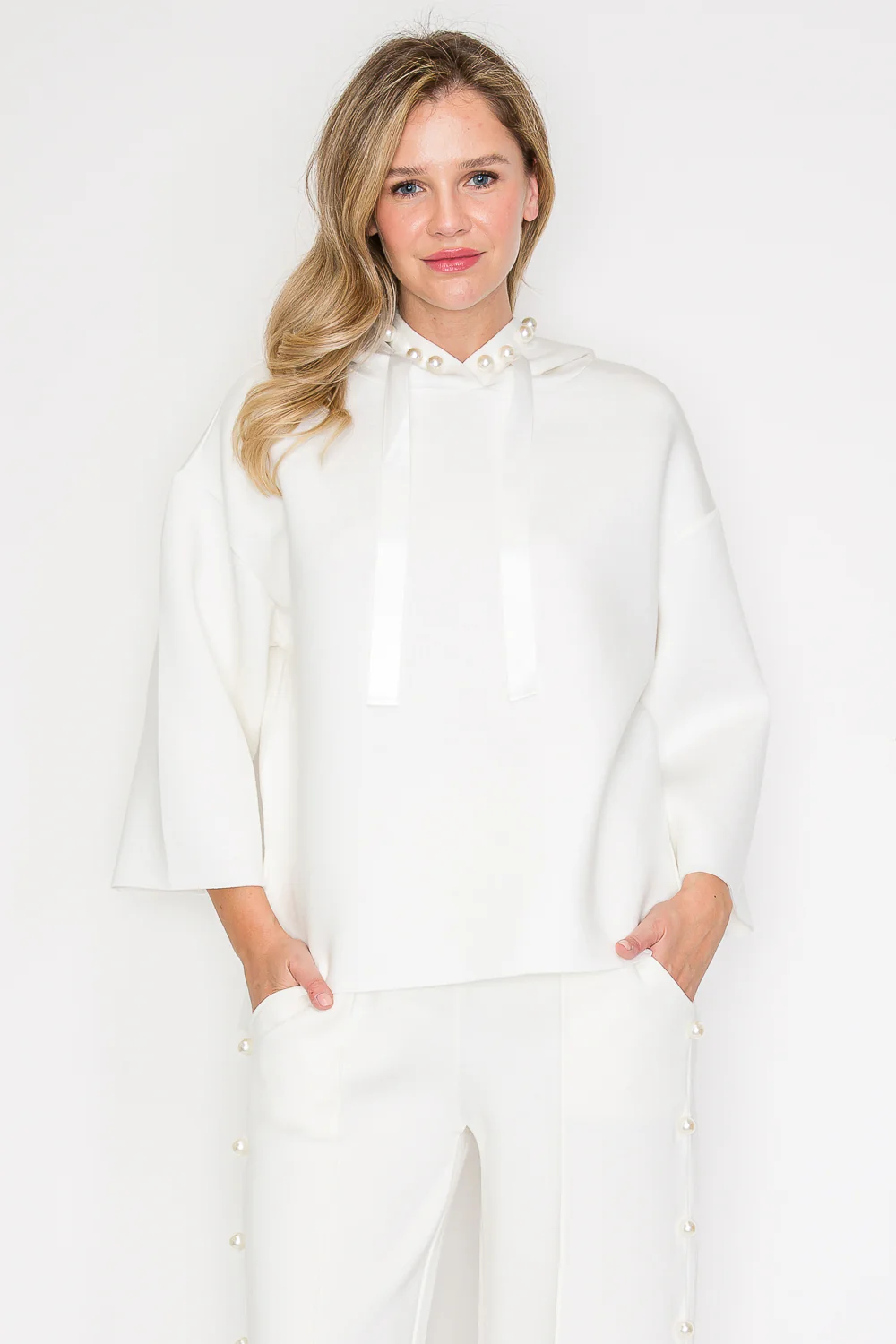 Francine French Scuba Pearl Hoodie - Image 14